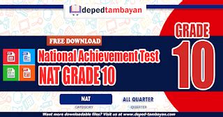 UPDATED! National Achievement Test for Grade 10 .